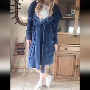 iRelax soft blue robe from dillards size small